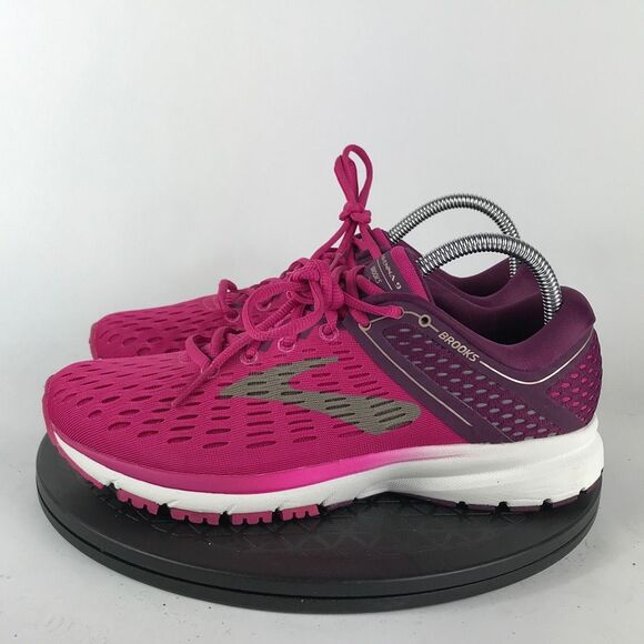 Brooks Ravenna 9 Pink/White Athletic Running Shoes 1202691B630 Women’s Size 9 - Picture 8 of 12